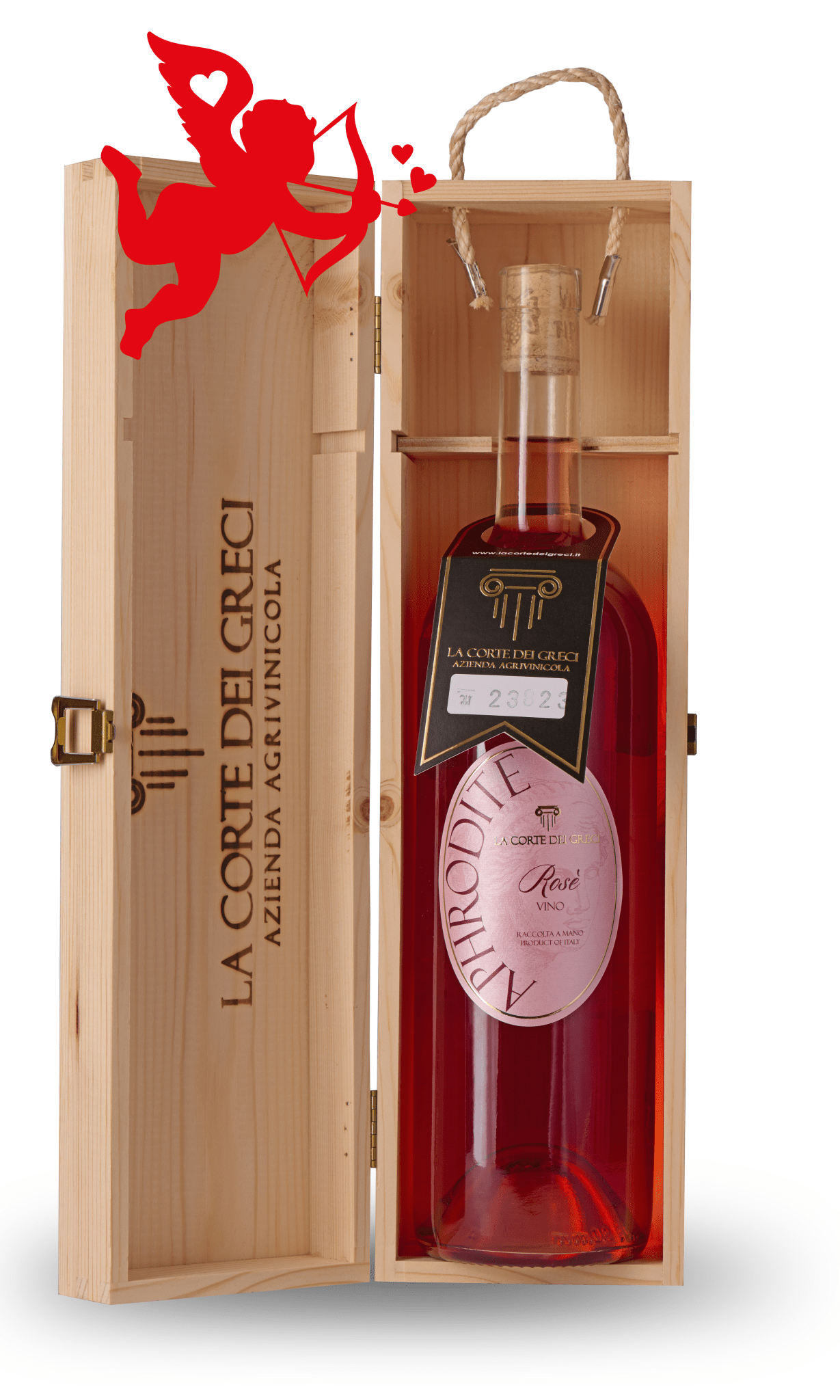 Aphrodite Rosè Magnum 1.5L - Edizione San Valentino - La Corte dei Greci