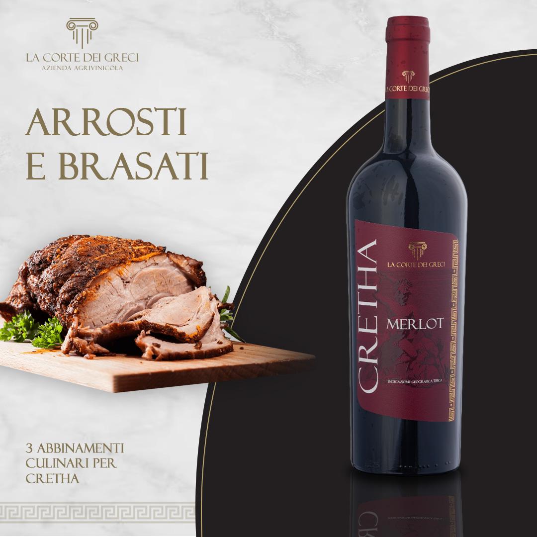 CRETHA - Merlot IGT Lazio Rosso - La Corte dei Greci