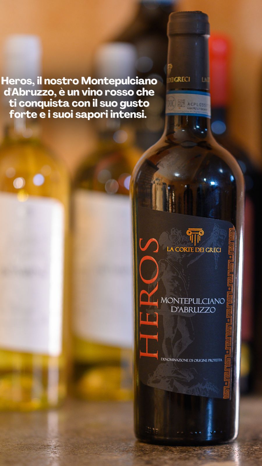 HEROS - Montepulciano di Abruzzo Rosso DOP - La Corte dei Greci